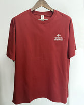 4XL-8XL Big & Tall Men's Daily Casual Letter Cotton Crewneck Short-sleeved T-shirt 4XL-8XL